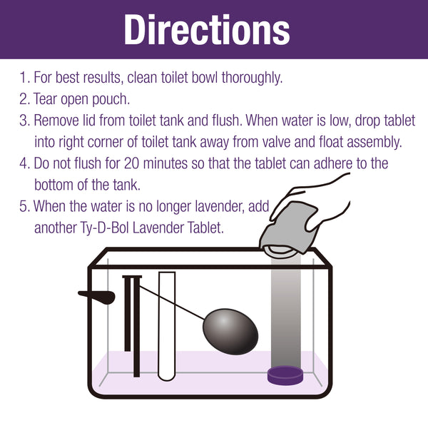 Ty-D-Bol Lavender Toilet Bowl Cleaner