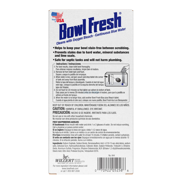 Bowl Fresh Blue plus Bleach Toilet Bowl Cleaner
