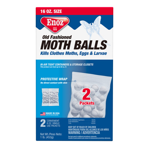 Enoz Old Fashioned Moth Balls - 16 oz.