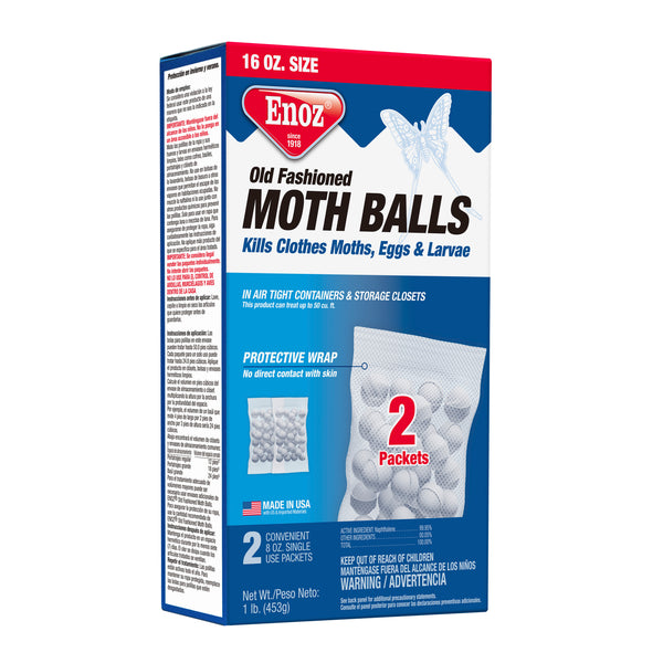 Enoz Old Fashioned Moth Balls - 16 oz.