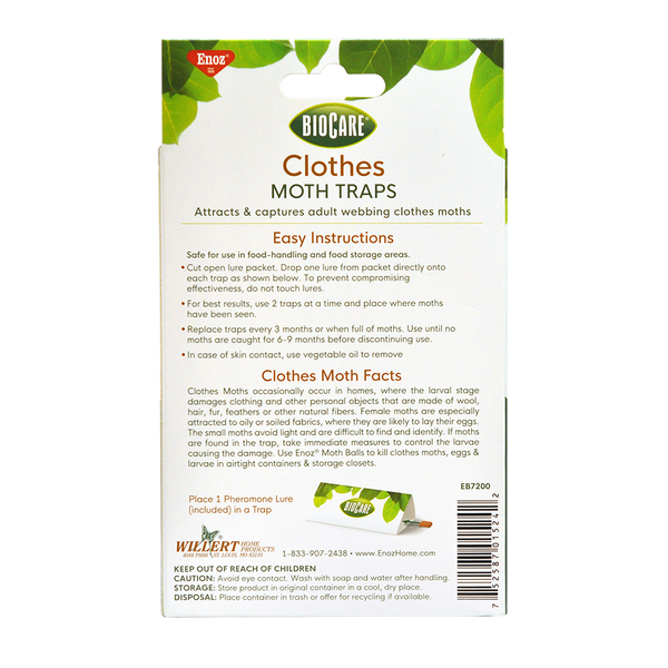Enoz BioCare Clothes Moth Traps