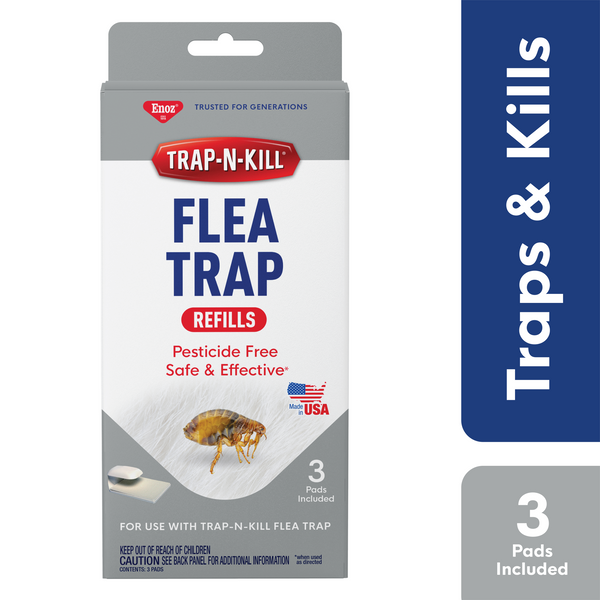 Enoz Trap-N-Kill Flea Trap Refills