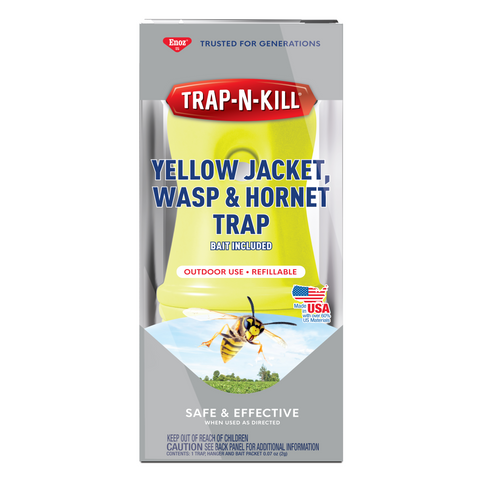 Enoz Trap-N-Kill Yellow Jacket, Wasp & Hornet Trap