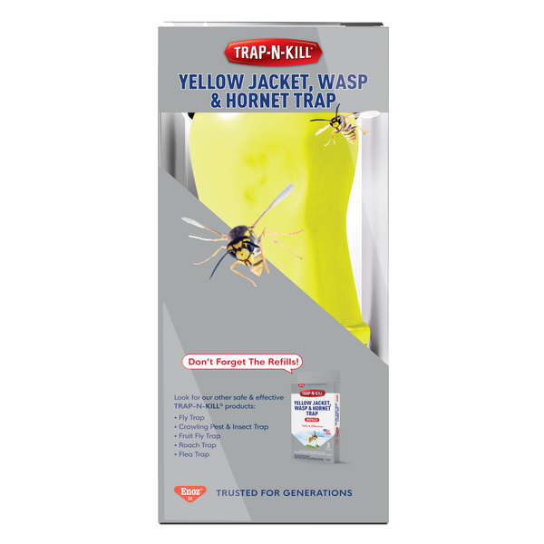 Enoz Trap-N-Kill Yellow Jacket, Wasp & Hornet Trap