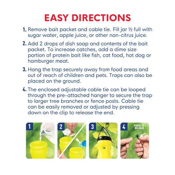 Enoz Trap-N-Kill Yellow Jacket, Wasp & Hornet Trap