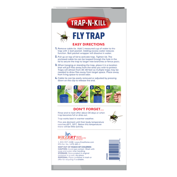 Enoz Trap-N-Kill Fly Trap