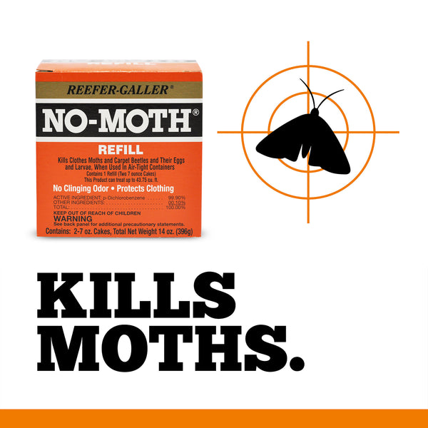 Reefer-Galler NO MOTH Closet Hanger Refill