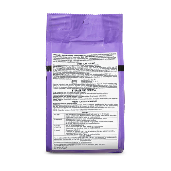 Reefer-Galler Moth Ball Packets - Lavender Scented 12 oz.