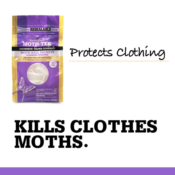 Reefer-Galler Moth Ball Packets - Lavender Scented 12 oz.