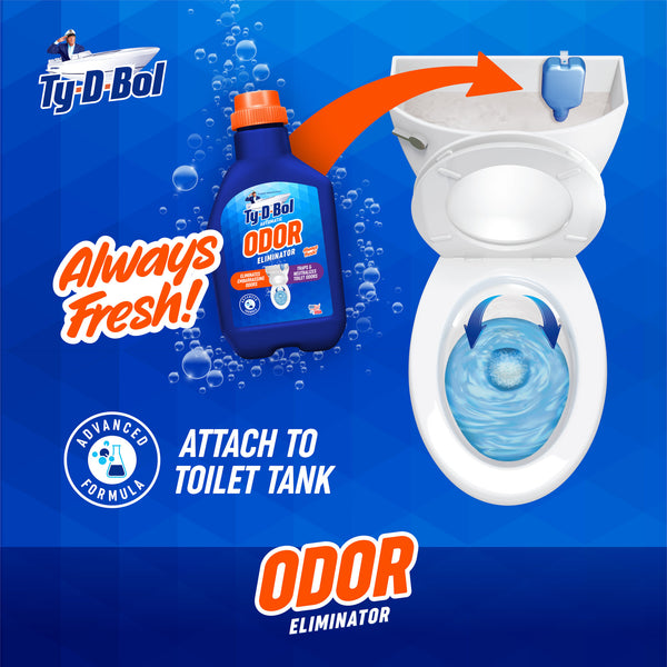 Ty-D-Bol Automatic Odor Eliminator Bowl Cleaner