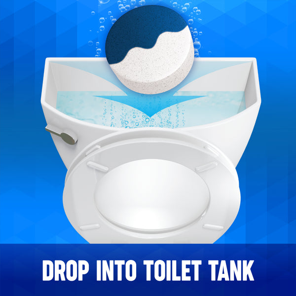 Ty⬝D⬝Bol Ultra Bleach + Blue Toilet Bowl Cleaner