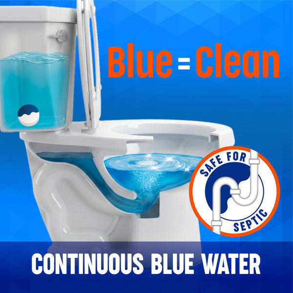Ty⬝D⬝Bol Ultra Bleach + Blue Toilet Bowl Cleaner