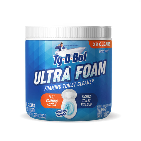 Ty-D-Bol Ultra Foam Foaming Toilet Cleaner - 8 Cleans