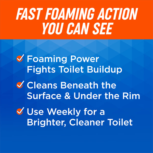 Ty-D-Bol Ultra Foam Foaming Toilet Cleaner - 8 Cleans