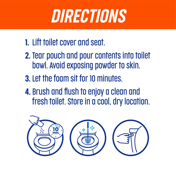 Ty⬝D⬝Bol Ultra Foam Toilet Bowl Cleaner - 3 Cleans