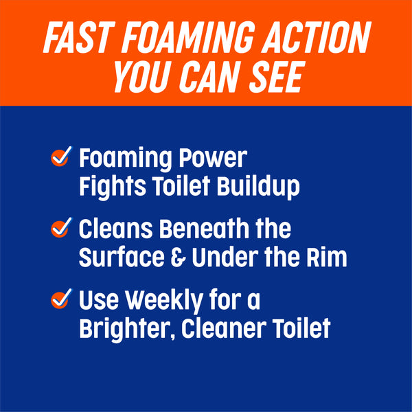 Ty⬝D⬝Bol Ultra Foam Toilet Bowl Cleaner - 3 Cleans