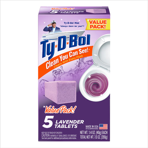 Ty-D-Bol Lavender Toilet Bowl Cleaner