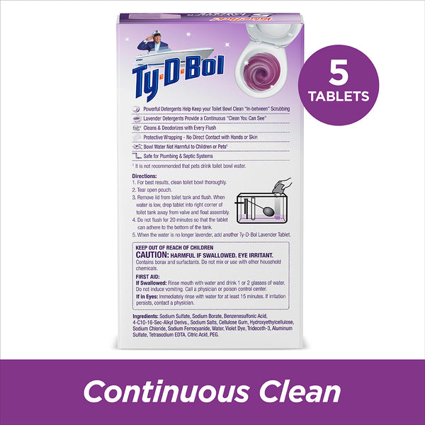 Ty-D-Bol Lavender Toilet Bowl Cleaner