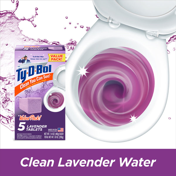 Ty-D-Bol Lavender Toilet Bowl Cleaner