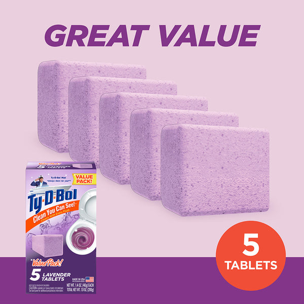 Ty-D-Bol Lavender Toilet Bowl Cleaner