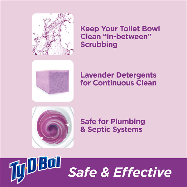 Ty-D-Bol Lavender Toilet Bowl Cleaner