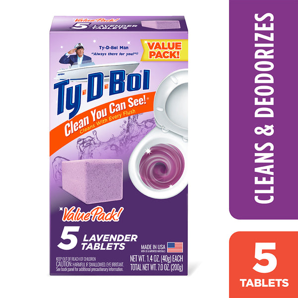 Ty-D-Bol Lavender Toilet Bowl Cleaner