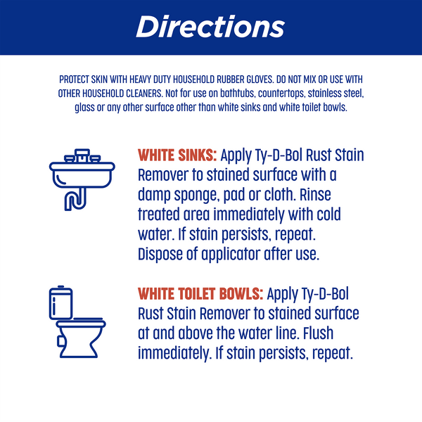Ty-D-Bol Rust Stain Remover Liquid