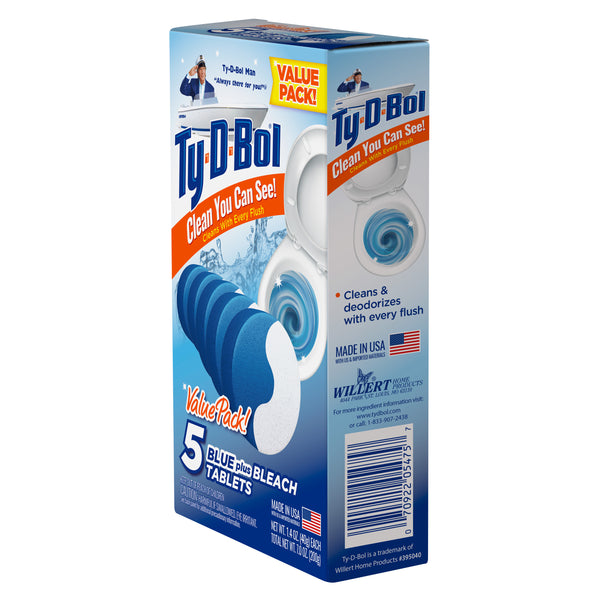 Ty-D-Bol Blue Bleach Toilet Bowl Cleaner