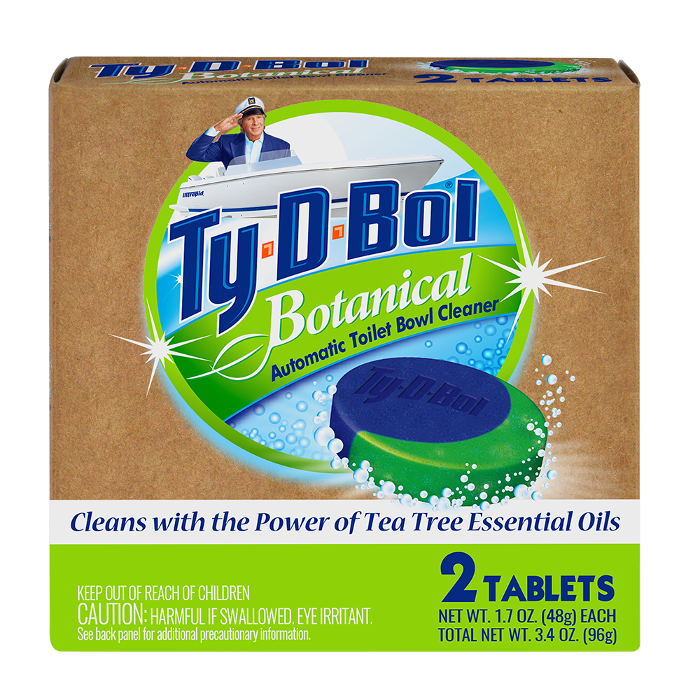 Ty-D-Bol Botanical Toilet Bowl Cleaning Tablet