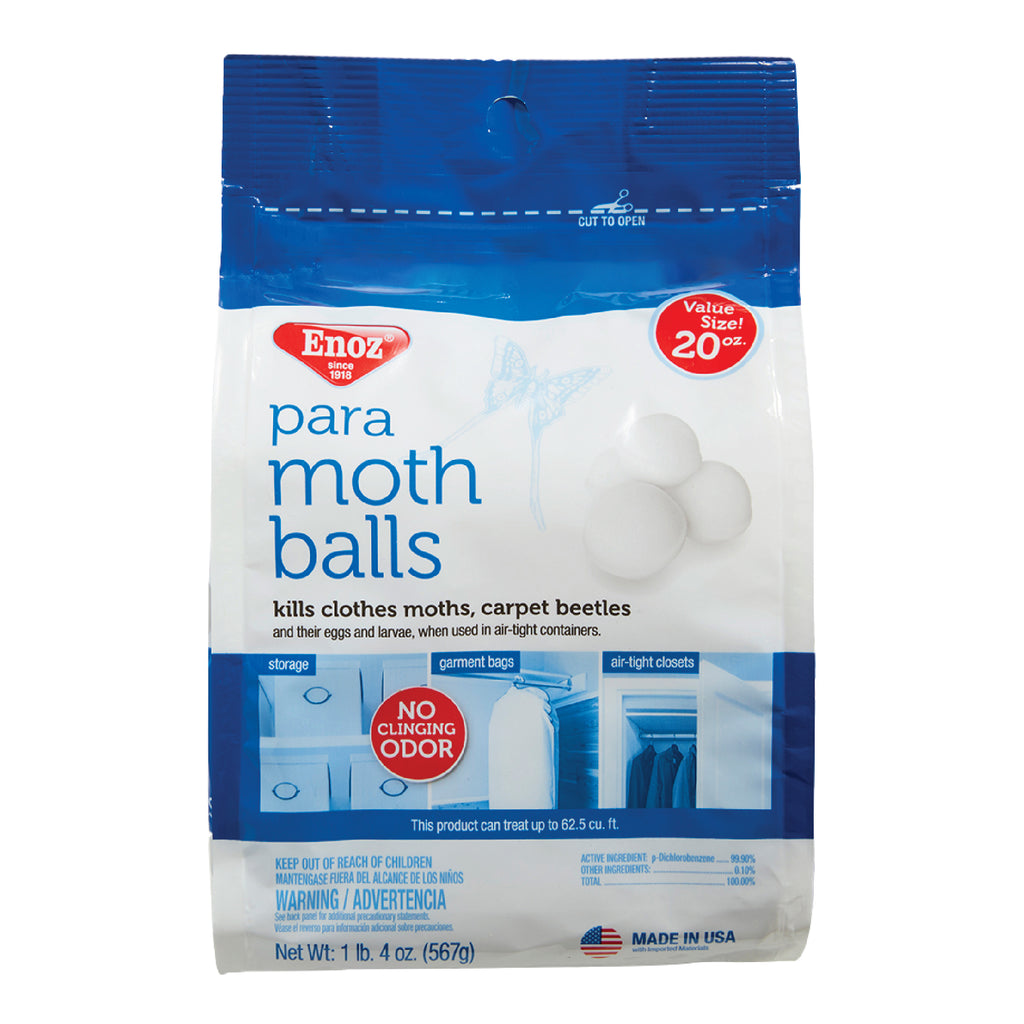 Enoz Para Moth Balls - 20 oz. – Willert Home Products