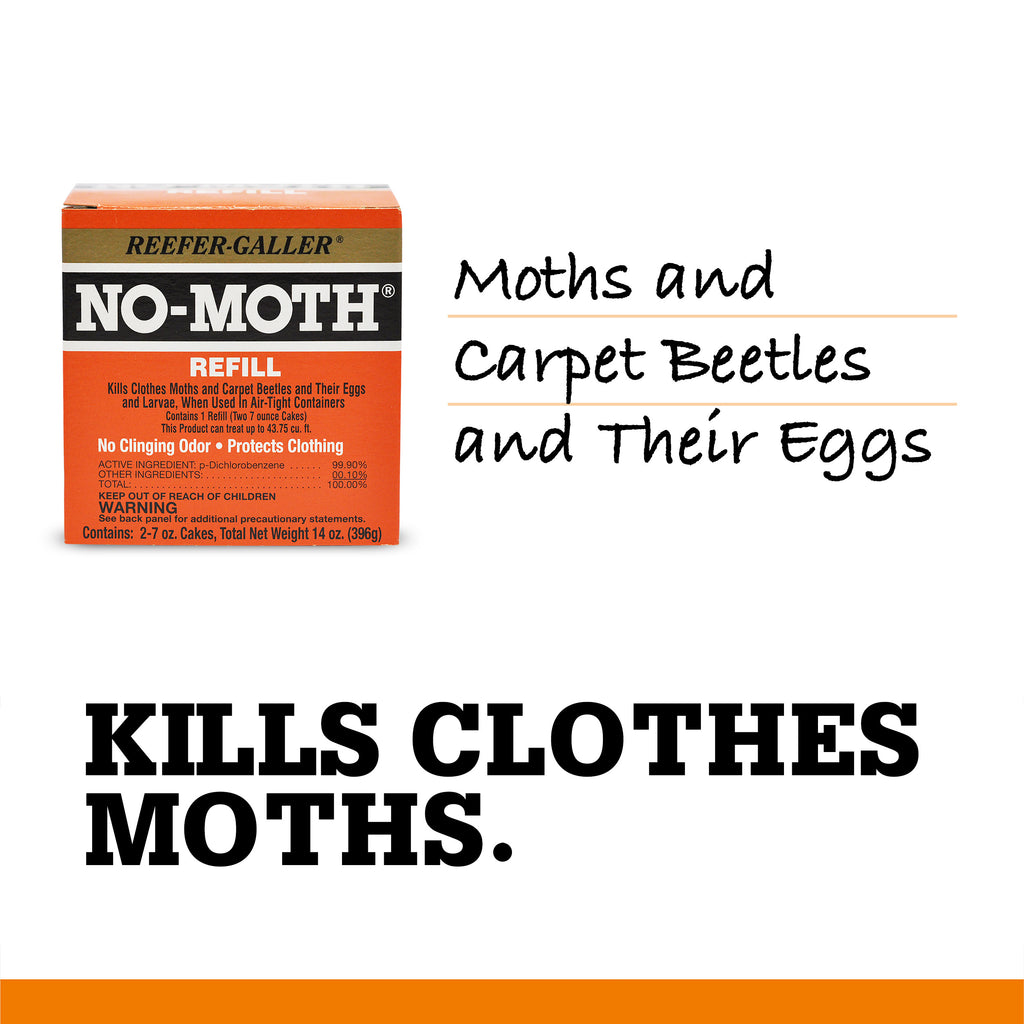 Enoz Moth Cakes, Kills Clothes Moths and Carpet Beetles, No Clinging Odor,  Cedar Scented, 6 Oz Hanger (Pack of 3) - Yahoo Shopping