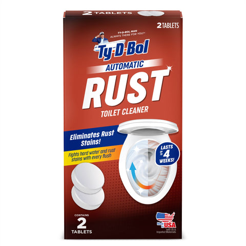Ty-D-Bol Rust Toilet Cleaner Tablets