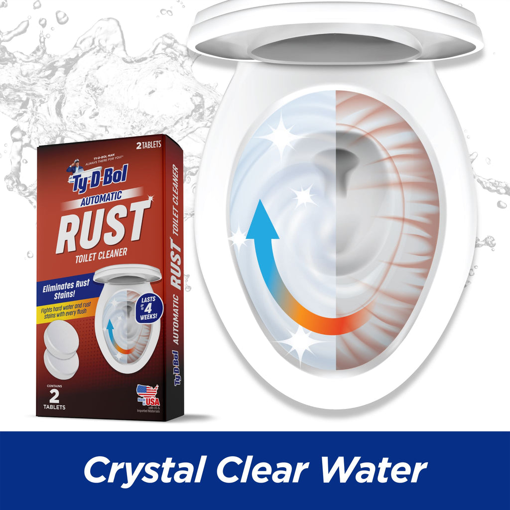 Ty-D-Bol Rust Toilet Cleaner Tablets – Willert Home Products